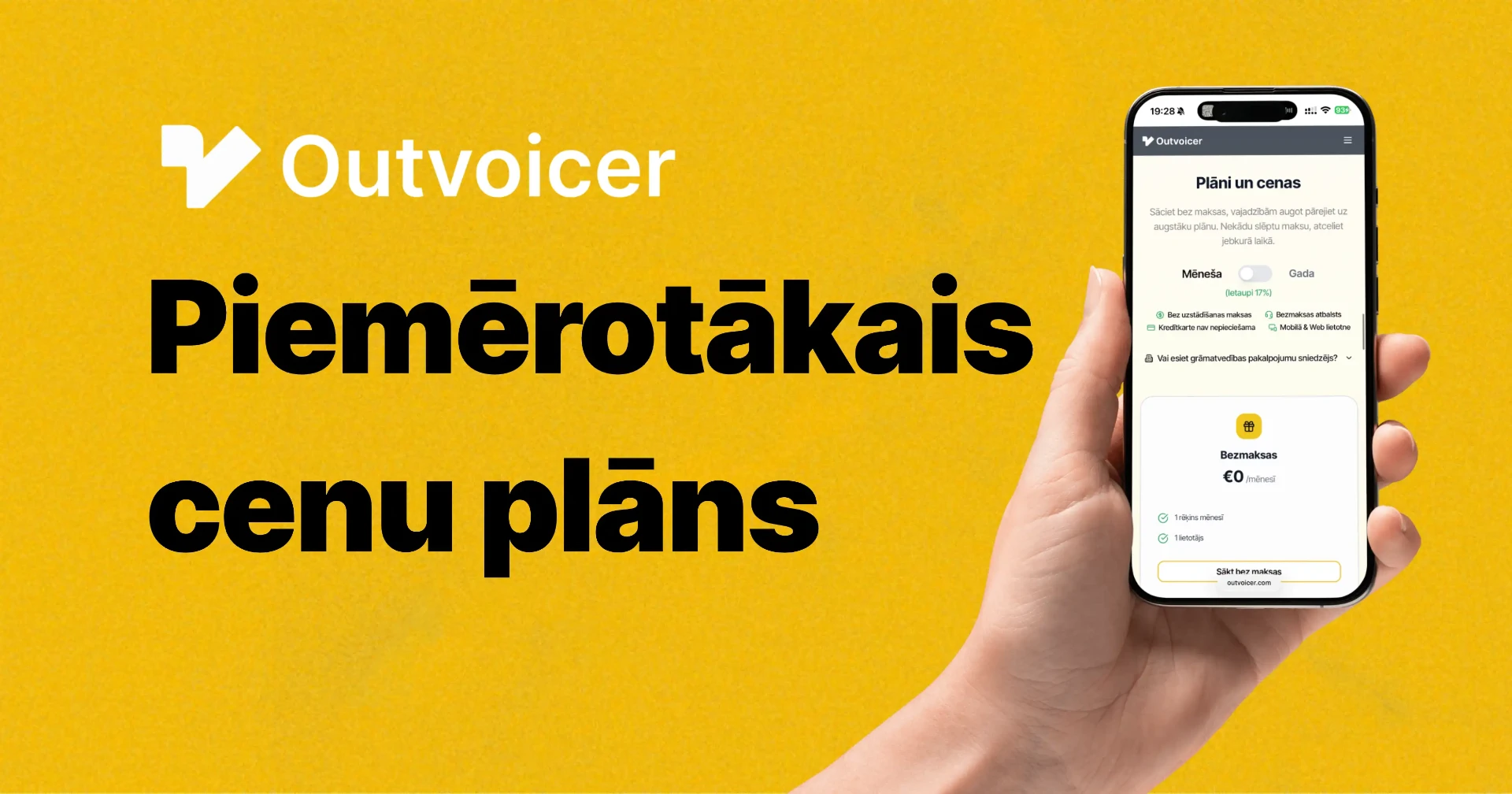 Outvoicer cenu plāni — kā izvēlēties piemērotāko